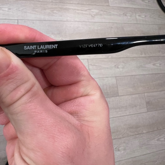 Saint Laurent Black Sunglasses w/ Case | SL 334 - Picture 5 of 9